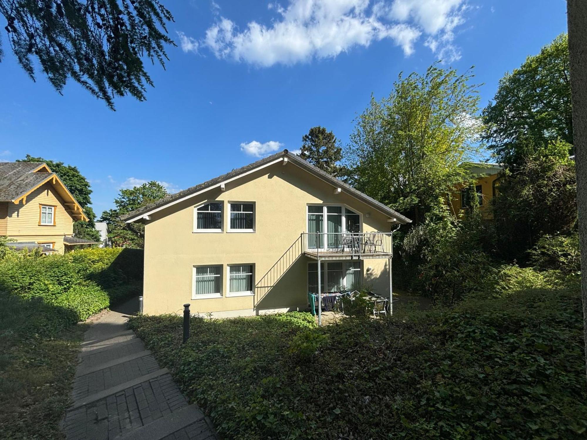 Ferienwohnung Haus Oie-Idyll Ostseebad Ostseebad Zinnowitz Exterior foto