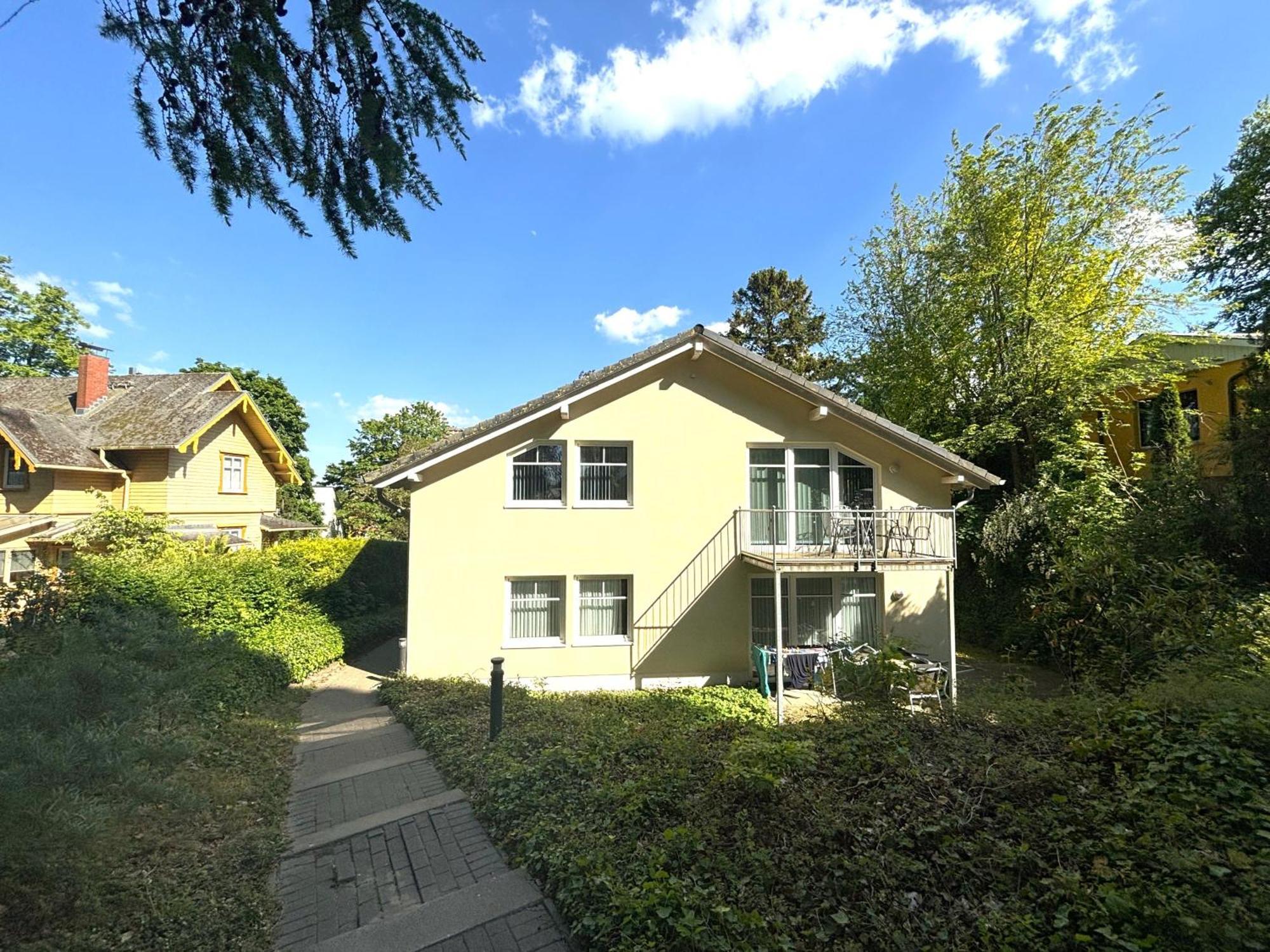 Ferienwohnung Haus Oie-Idyll Ostseebad Ostseebad Zinnowitz Exterior foto